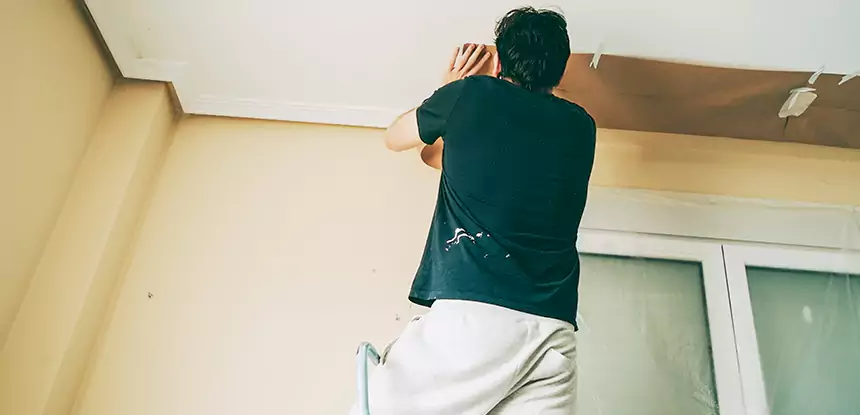Ceiling Water Damage Repair in Eudora