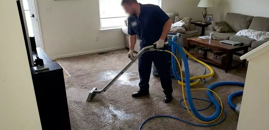 Flooded Basement Carpet Cleanup Eudora