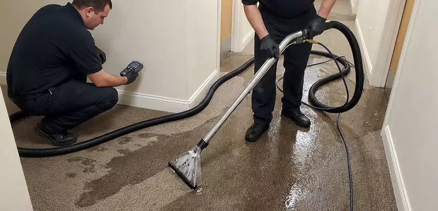 Basement Flooded Carpet Soaked Recovery in Eudora
