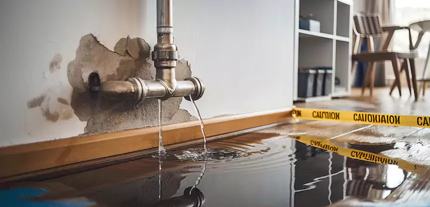 Burst Pipe Cleanup in Eudora