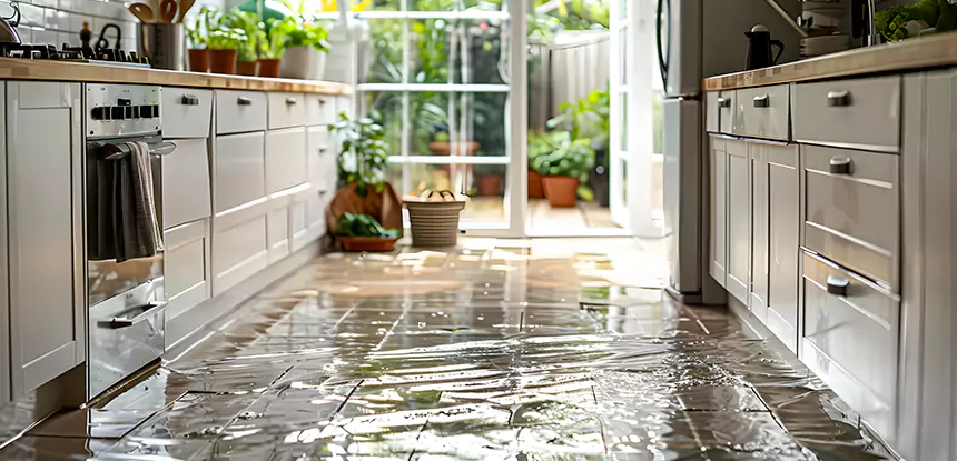 Kitchen Water Mitigation Services in Eudora