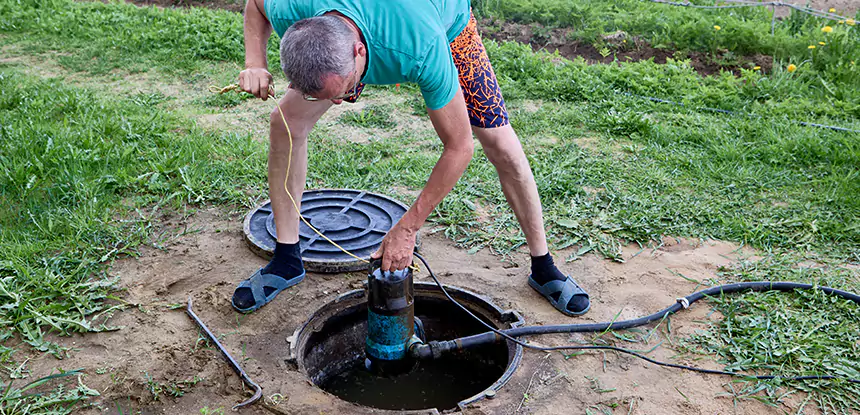 Outdoor Sewage Cleanup in Eudora