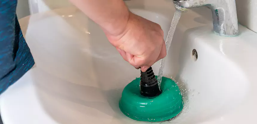 Sink Standing Water Blockage Removal in Eudora