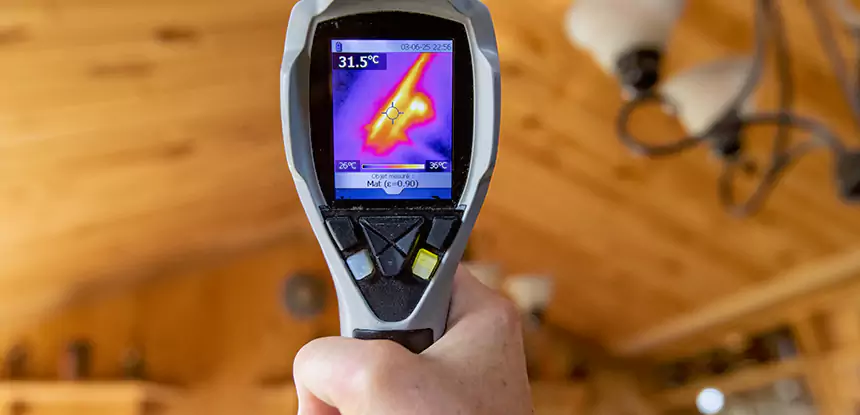 Infrared Camera Roof Leak Detection in Eudora