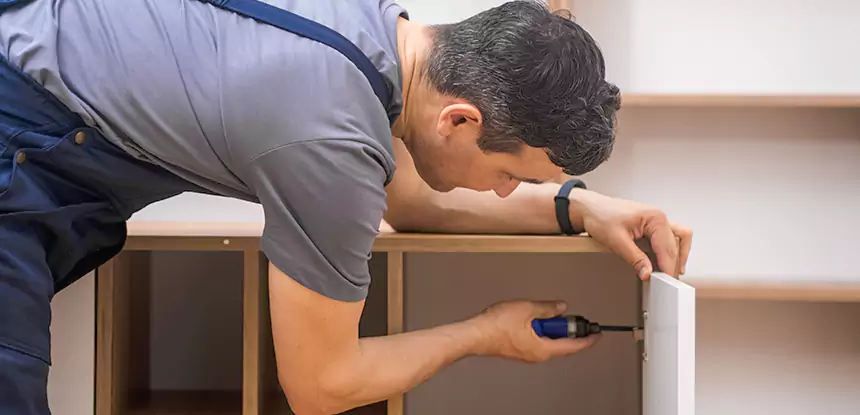 Water Damaged Cabinet Repair in Eudora