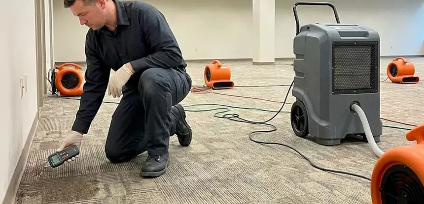 Drying Carpet Padding After Flood in Eudora